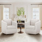 COLAMY 360° Swivel Accent Chair Set of 2 by COLAMYHOME