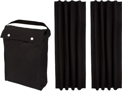 Amazon Basics Portable Energy Saving Noise Reducing Blackout Curtain Shade by AmazonBasics