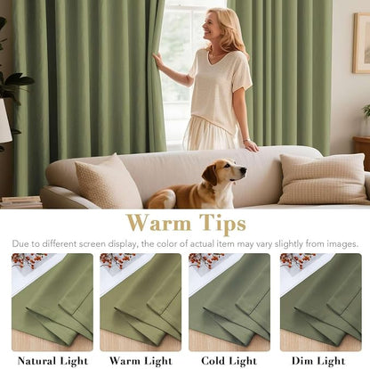 H.VERSAILTEX Blackout Window Treatment Curtains/Panels, Thermal Insulated Room - Image 5