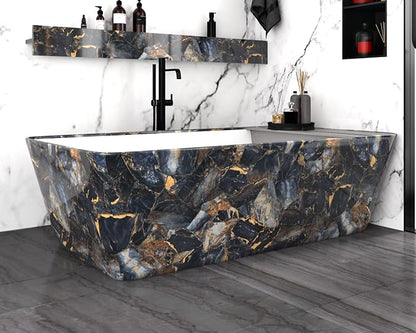 Black/Purple Marble Contact Paper - Image 6