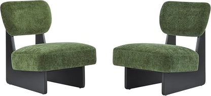 Accent Chairs Set of 2, Mid-Century Modern Chair - Image 7