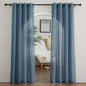 NICETOWN Flax Linen Sheer Curtains by NICETOWN