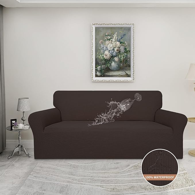 Easy-Going 100% Waterproof Couch Cover, 3 Cushion Couch Slipcover - Image 2