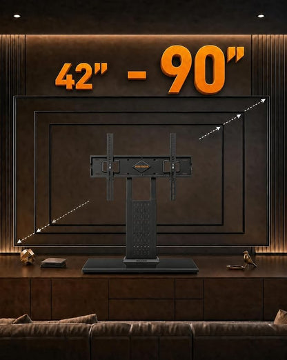 Perlegear Universal Swivel TV Stand - Image 2