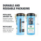 Tiesta Tea - Ginger Citrus Herbal Loose Leaf Tea, Lemon Ginger with Mint and Chamomile, Caffeine-Free, Hot or Iced, Refillable Tin, Makes Up to 50 Cups, 3 Ounce