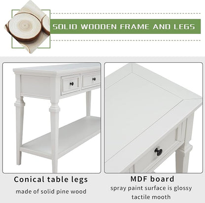Harper & Bright Designs TREXM Classic Retro Style Console Table - Image 5
