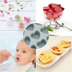 Heart Shaped Ice Cube Trays with Lid, Chocolate Mold, Easy Release Ice Trays, 21-Cavity Silicone Heart Molds for Ice Cubes, Gelatine, Baking and Candy