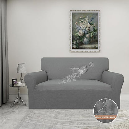 Easy-Going 100% Waterproof Oversized Loveseat Cover, Couch Cover - Image 2