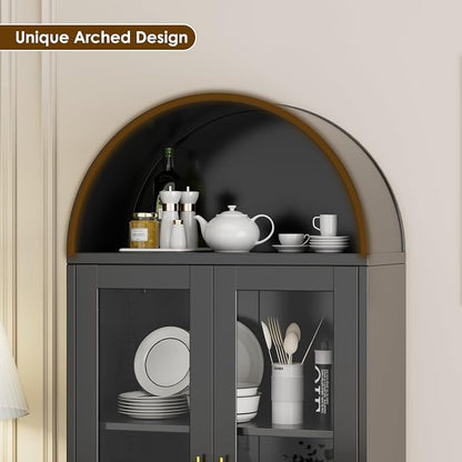 72.8" Tall Display Cabinet - Image 4