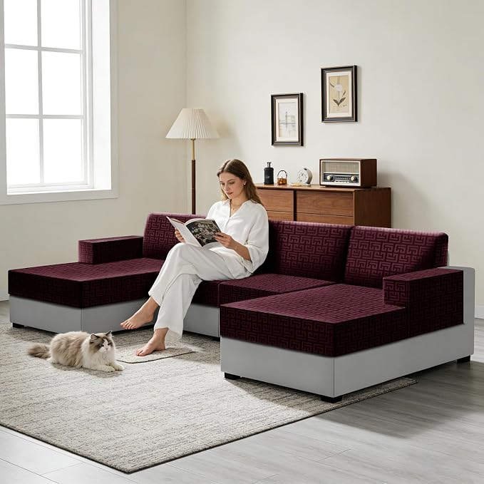 UNBBRRL Stretch Couch Seat Cushion Cover - Image 6
