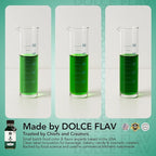 Dolce Flav Natural Green Food Coloring – 2 oz Vibrant Plant-Based Color from Green Apple | Water-Soluble Liquid Dye for Baking, Drinks & Frostings | Graduated Dropper Included | No Artificial Dyes | Kosher | Made in USA