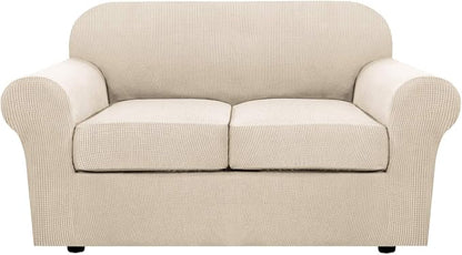 H.VERSAILTEX 3 Piece Stretch Sofa Covers by HVERSAILTEX