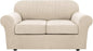 H.VERSAILTEX 3 Piece Stretch Sofa Covers by HVERSAILTEX