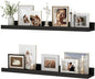 Floating Shelves for Wall, 24 inch Wood Floating Shelves Set of 2, Picture by Unknown