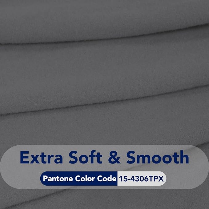 PureFit Stretc Recliner Chair Covers Fleece Soft Couch Covers - Image 5
