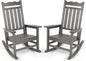 Stoog Outdoor & Indoor Rocking Chairs Set of 2, All-Weather Porch Rocker by Stoog