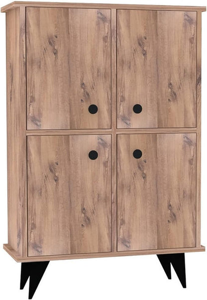 Multi-Purpose Furniture, 100% Melamine veneered chipboard, Atlantic Pine Colour - Image 3