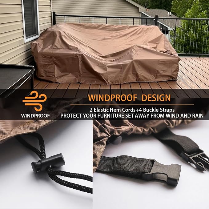 Patio Furniture Cover Waterproof Outdoor Furniture Covers Heavy Duty Outdoor - Image 3
