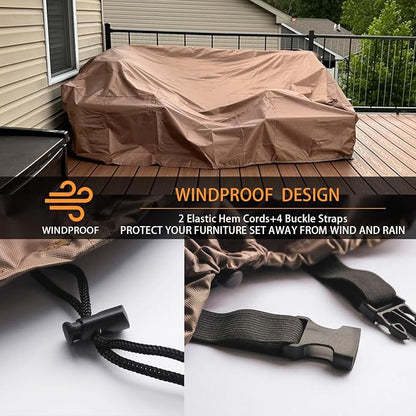 Patio Furniture Cover Waterproof Outdoor Furniture Covers Heavy Duty Outdoor - Image 3