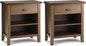 SIMPLIHOME Artisan Solid Wood 24 inch Wide Transitional-Style Bedside by SimpliHome