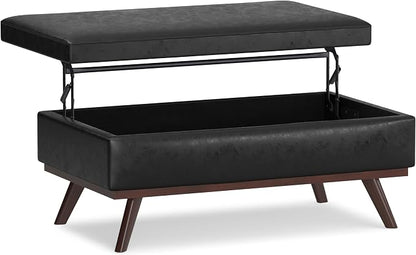 SIMPLIHOME Owen Lift Top Coffee Table Storage Ottoman by SimpliHome