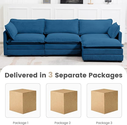 ROWHY Oversized Modular Sectional Sofa - Image 4