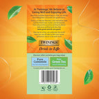 Twinings Pure Peppermint Herbal Tea Individually Wrapped Bags, 50 Count (Pack of 6), Fresh Minty Flavour, Naturally Caffeine-Free, Enjoy Hot or Iced, 300 Teabags