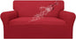 Easy-Going 100% Waterproof Loveseat Couch Cover Stretch Jacquard Sofa Cover | by Easy-Going