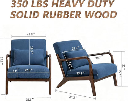 Mid Century Modern Accent Chair - Image 2