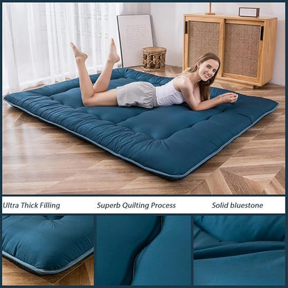 MAXYOYO Japanese Floor Mattress Futon Mattress, Thicken Sleeping Pad Foldable - Image 6