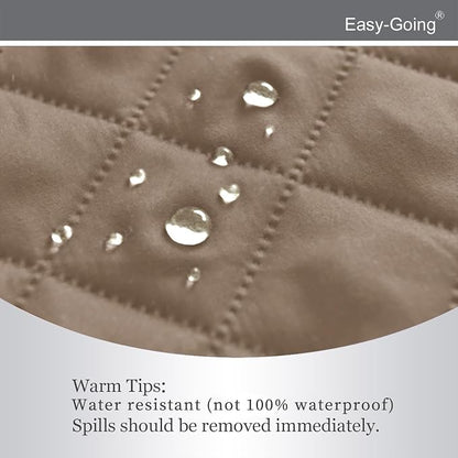 Easy-Going 4 Seater Sofa Slipcover Reversible Sofa Cover Water Resistant Couch - Image 4