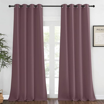 NICETOWN Blackout Living Room Curtain 108 inches Long by NICETOWN
