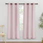 NICETOWN Blush Pink Linen Curtains by NICETOWN
