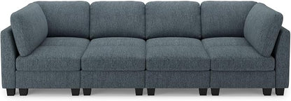 Belffin 111" Cloud Sectional Sleeper Sofa - Image 9