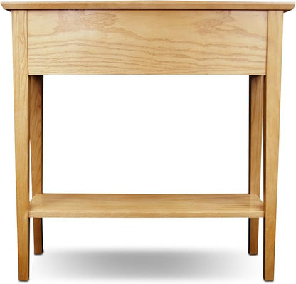 Leick Home Mission Console Table, Solid Wood, 2 Drawers, Bottom Display Shelf - Image 3