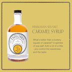Explorer Caramel Coffee Syrup Flavor, All Natural Gluten Free Flavoring, with Himalayan Sea Salt for Drinks, Lattes, Cocktails & Shakes, 12.7 fl oz