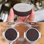51mm Espresso Puck Screen, Espresso Filter for 51mm Portafilter Filter Basket, Reusable Espresso Screen with 1.7mm Thickness 150μm 316 Stainless Steel