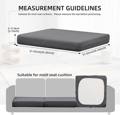 14Pcs Outdoor Cushion Covers, Elastic Patio Cushion Covers | Washable, - Image 2