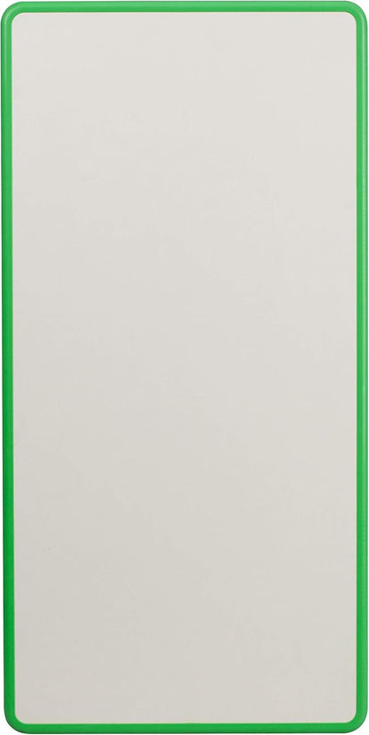 Flash Furniture Wren 23.625''W x 47.25''L Rectangular Green Plastic Height - Image 3
