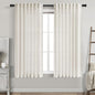 Cream Linen Curtains 67 Inch Length by Nanspring
