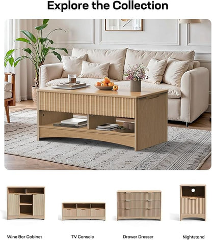 Marsail Lift Top Coffee Table - Image 8