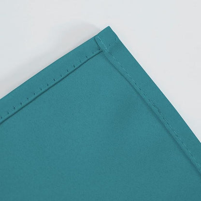 Blackout Curtains 52 x 120 Inch Long Sea Teal Curtains Set of 2 Panels Room - Image 7