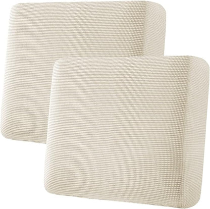 H.VERSAILTEX Super Stretch Individual Seat Cushion Covers Sofa Covers Couch by HVERSAILTEX