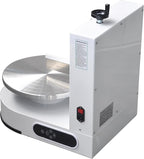 Semi Automatic Birthday Cake Smoothing Coating Machine, AC110V 6-14in Cake Cream Spreading Machine, Cakes Decorating Cream Coating Machine Turntable with Graduated Scraper, Baking Supplies (White)