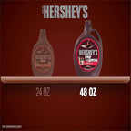 HERSHEY'S Chocolate Syrup Bulk Bottle, 48 oz