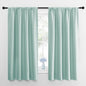 NICETOWN Window Curtains for Bedroom, Aqua Blue, 2 Panels, W42 x L48 -Inch by NICETOWN