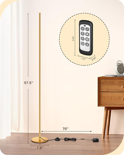 EDISHINE Floor Lamp, Remote Control & Foot Switch Floor Lamps - Image 7