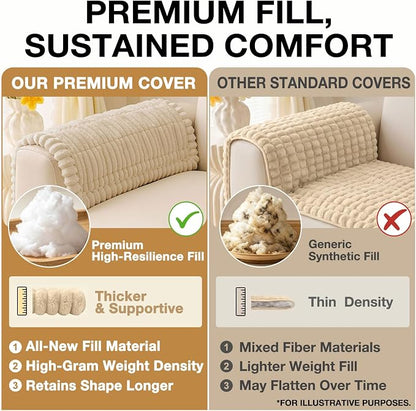 Couch Cover for Dogs, Washable Non Slip Plush Flannel Sofa Protector | Thick - Image 10