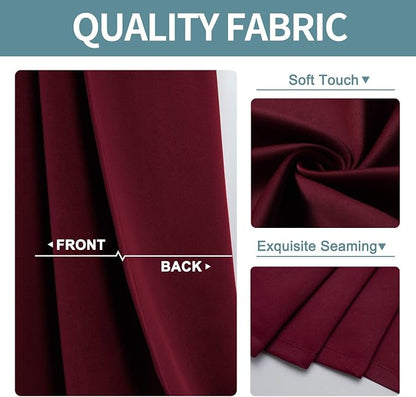 ChrisDowa Small Blackout Curtains - Image 4