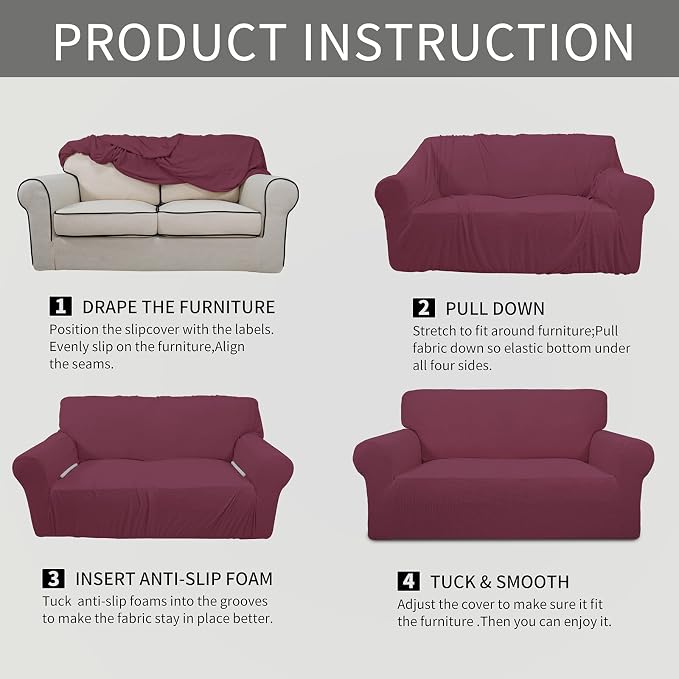 Easy-Going Stretch Couch Covers - Image 8